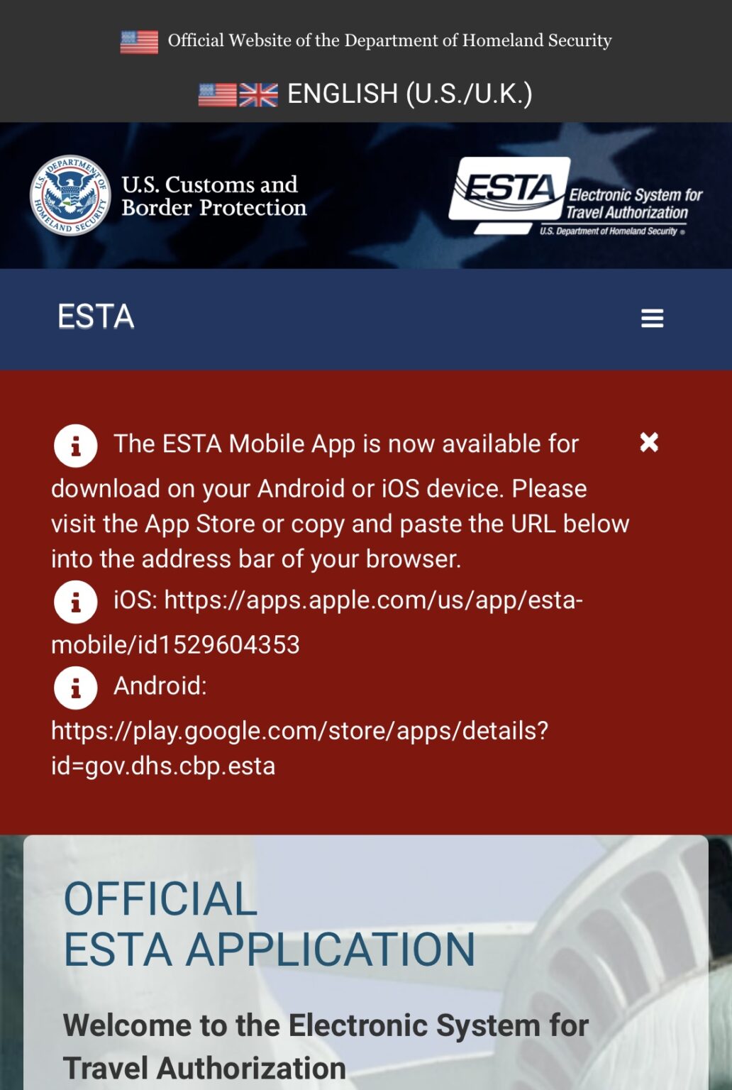 ESTA（エスタ）申請・取得方法 公式アプリの使い方を解説！ まっつん家の週末